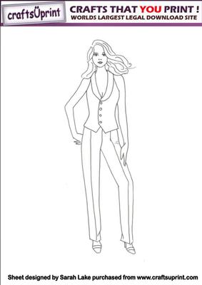 Trendy Business Woman