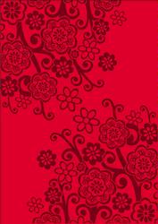 Retro Floral Red