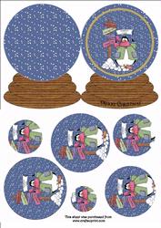 Snow Globe Penguin 4