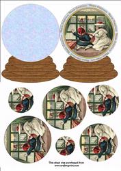 Snow Globe Daddy's Home