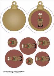 Christmas Bauble Reindeer