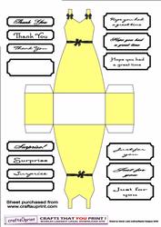 Lemon Shoe Srting Strap Dress