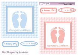 New Baby Pink and Blue