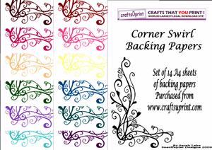 Corner Swirl Set 1