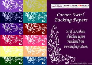 Corner Swirls Set 2