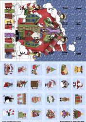 Advent Calendar Card 'north Pole'