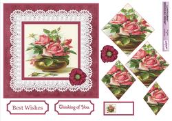 Vase of Roses