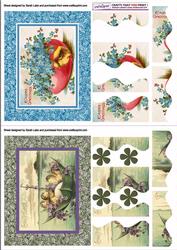 Easter Duo Sheet Vintage