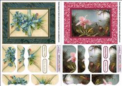 Forget Me Not and Orchid Duo Sheet
