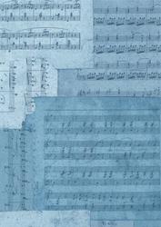 Manuscript Paper Denim