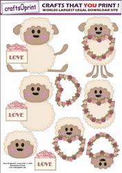 Valentine Sheep