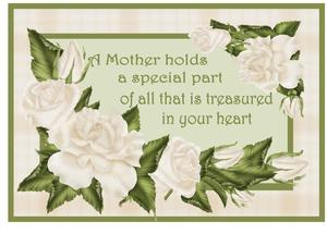 Mothers Day Kit White Rose
