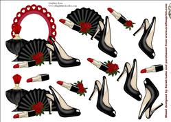Black and Red 3D