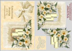 Wedding Anniversary in Cream