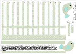 Birdcage Mint Green