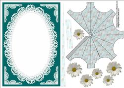 Parasol Blue Daisy