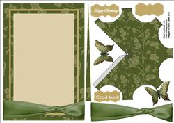 Parasol Green and Gold