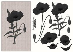 Monochromatic Poppy