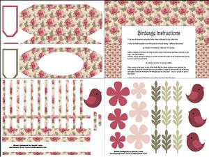 Summer Rose Birdcage