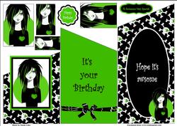 Emo Lime Green