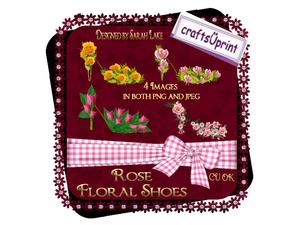 Rose Flower Shoes