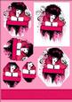 Emo Girl Electric Pink