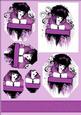 Emo Girl Purple