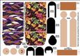 Kimono Paper Folded Doll Leaves