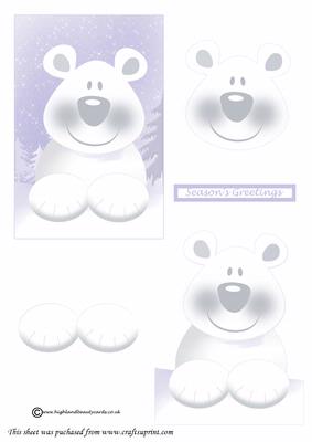 Christmas Polar Bear