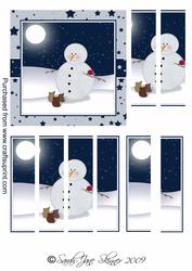 Snowman with Mice