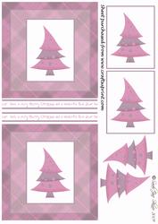 Funky Christmas Tree Pink