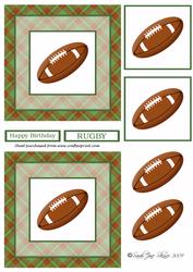 Rugby Card Toppers
