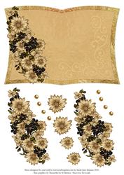 Celebration Wedding Book Card Front & Decoupage Sheet 2
