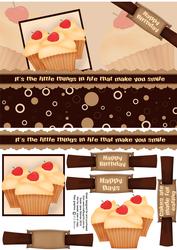 The Little Things in Life Dotty Cupcake