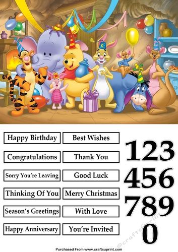 Winnie the Pooh and Friends Party