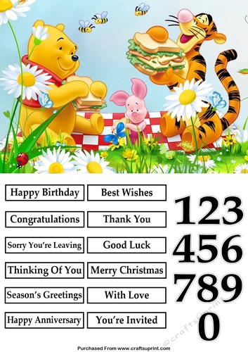 Winnie the Pooh and Friends Picnic