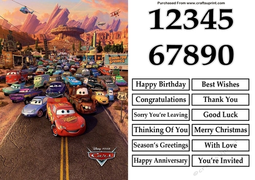 Cars Lightening McQueen and Friends