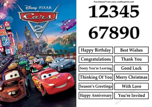 Cars Lightening McQueen and Friends 2