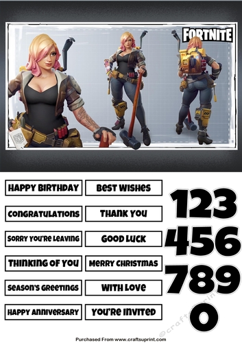Fortnite 9 Quick Card Any Occasion