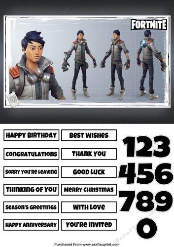 Fortnite 14 Quick Card Any Occasion