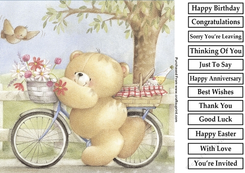 Forever Friends 2 8x8 Quick Card