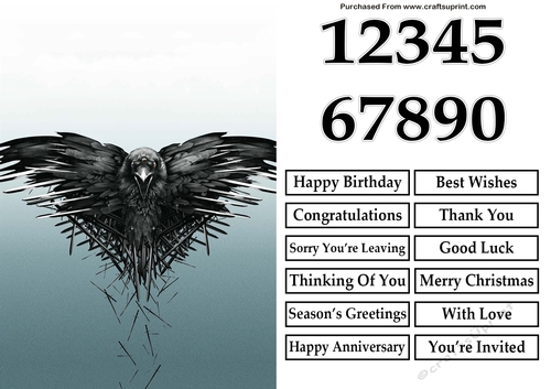 Game of Thrones 2 Quick Card
