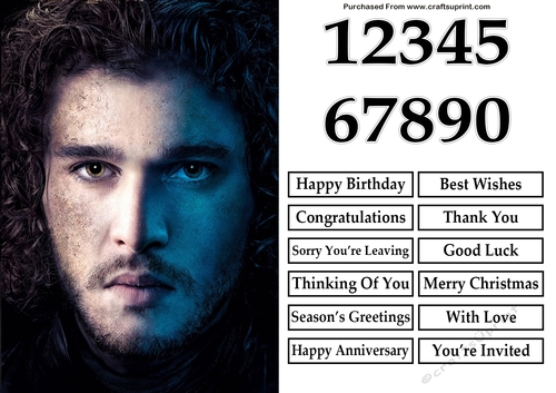 Game of Thrones 10 Quick Card