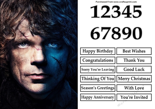 Game of Thrones 12 Quick Card