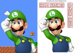 Luigi A5 Decoupage