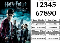 Harry Potter 2 A5 Quick Card