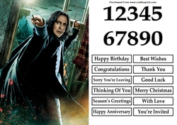 Harry Potter 5 A5 Quick Card