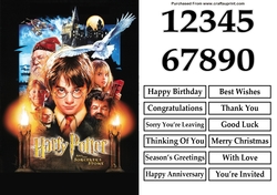 Harry Potter 8 A5 Quick Card