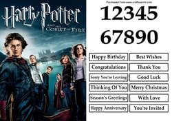 Harry Potter 9 A5 Quick Card