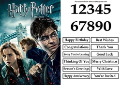 Harry Potter 12 A5 Quick Card